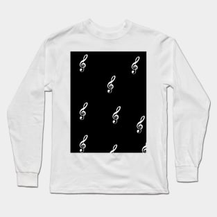 Black and white pattern Long Sleeve T-Shirt